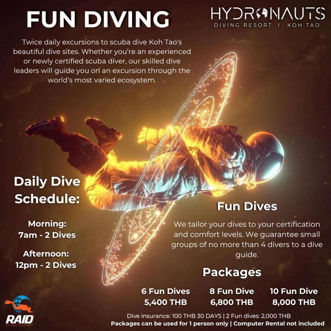 Hydronauts Diving Resort - Тау Экстерьер фото